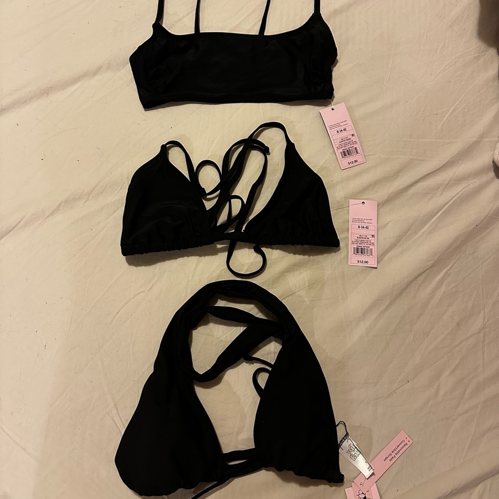 BUNDLE OF THREE Brand New Bikini Tops
